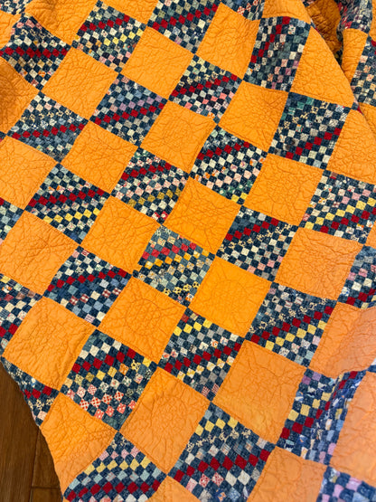 Outstanding Miniature Scale Patchwork Quilt