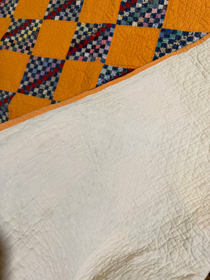 Outstanding Miniature Scale Patchwork Quilt