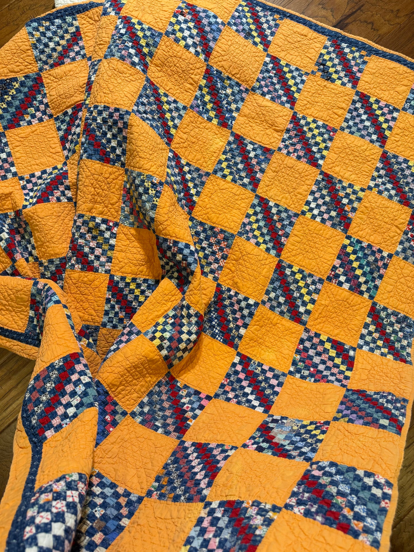 Outstanding Miniature Scale Patchwork Quilt