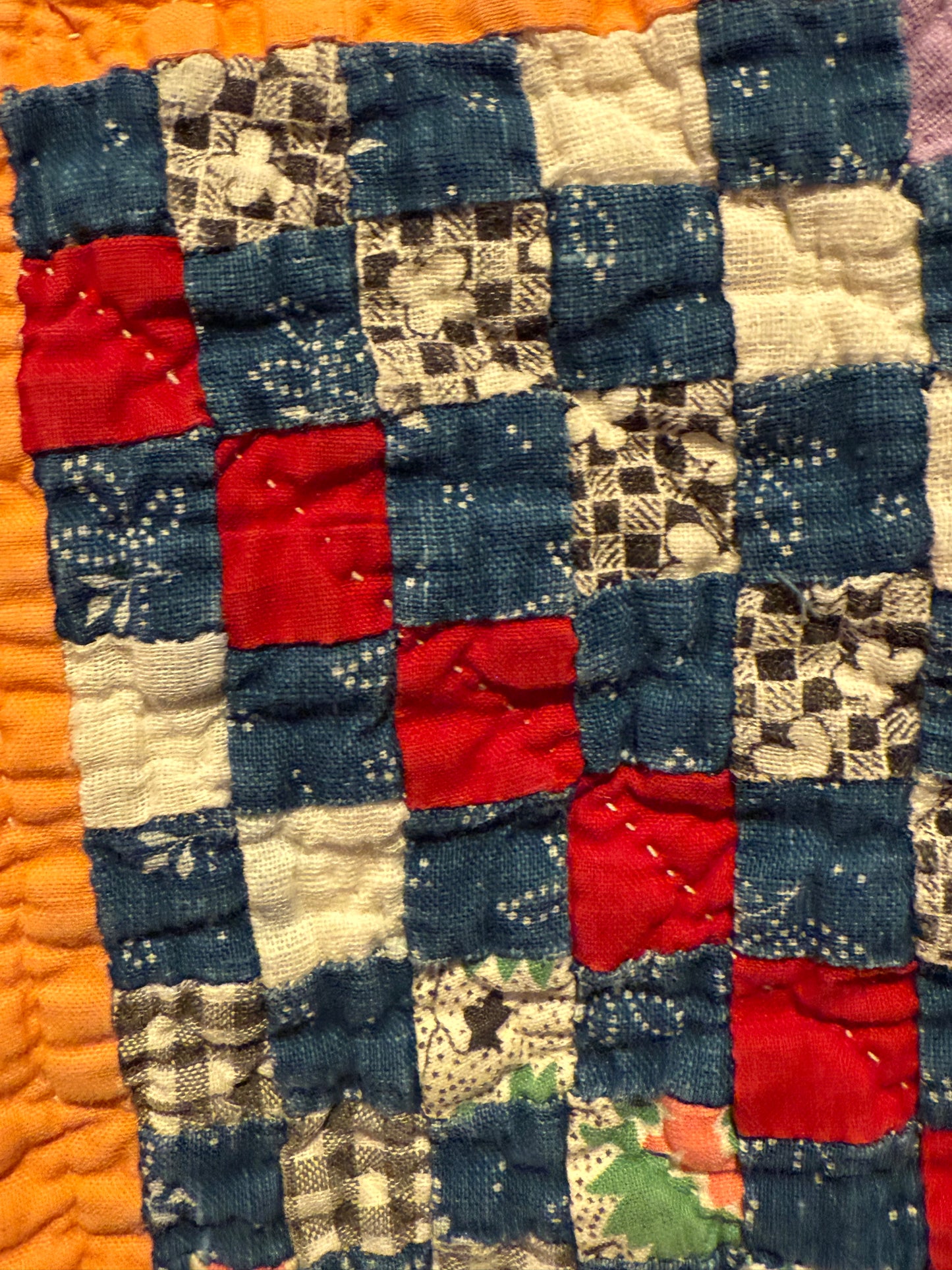 Outstanding Miniature Scale Patchwork Quilt