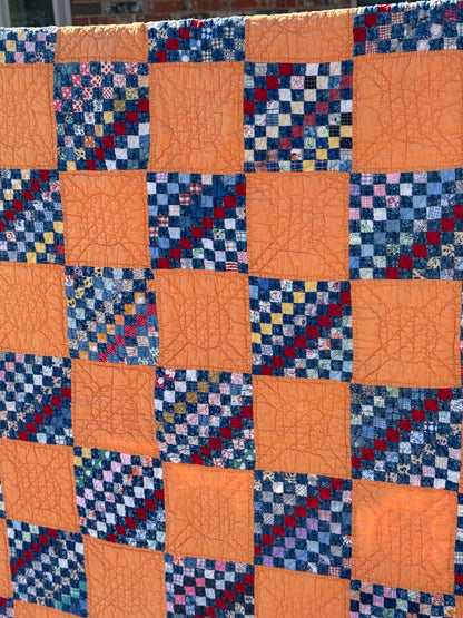 Outstanding Miniature Scale Patchwork Quilt