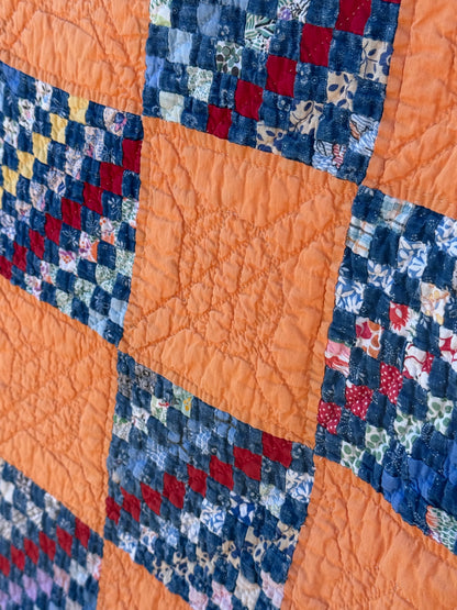 Outstanding Miniature Scale Patchwork Quilt