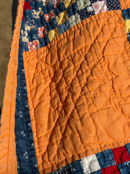 Outstanding Miniature Scale Patchwork Quilt