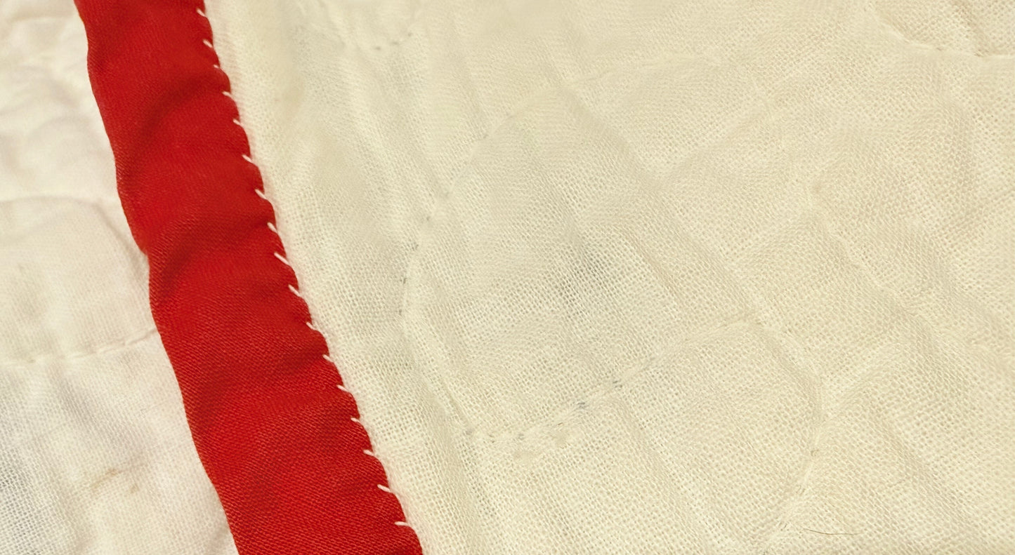 Rocky Mountain Road Vintage Quilt-Red, White and Blue