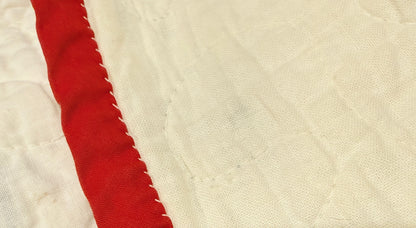 Rocky Mountain Road Vintage Quilt-Red, White and Blue