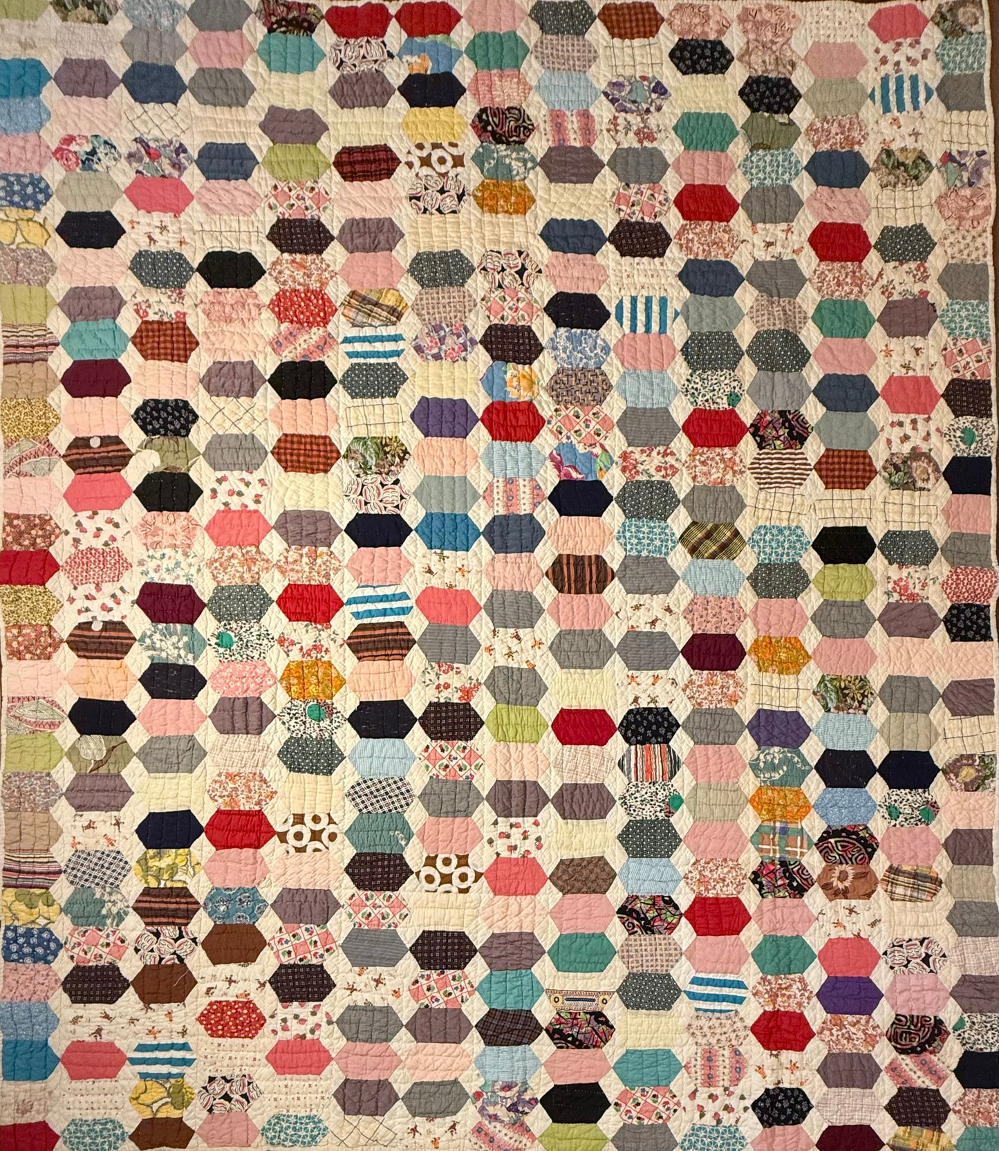 Scrappy Stained Glass Quilt