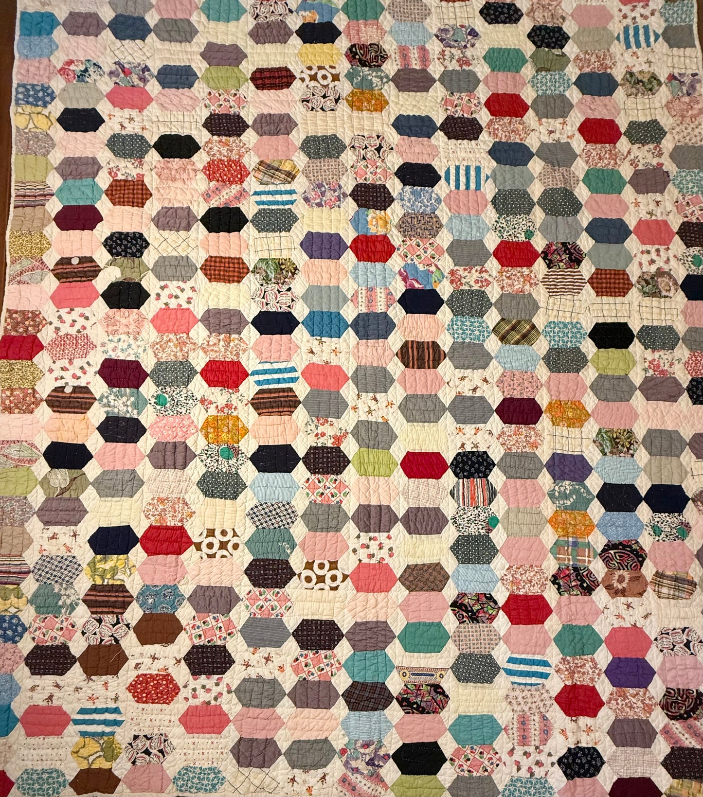 Scrappy Stained Glass Quilt