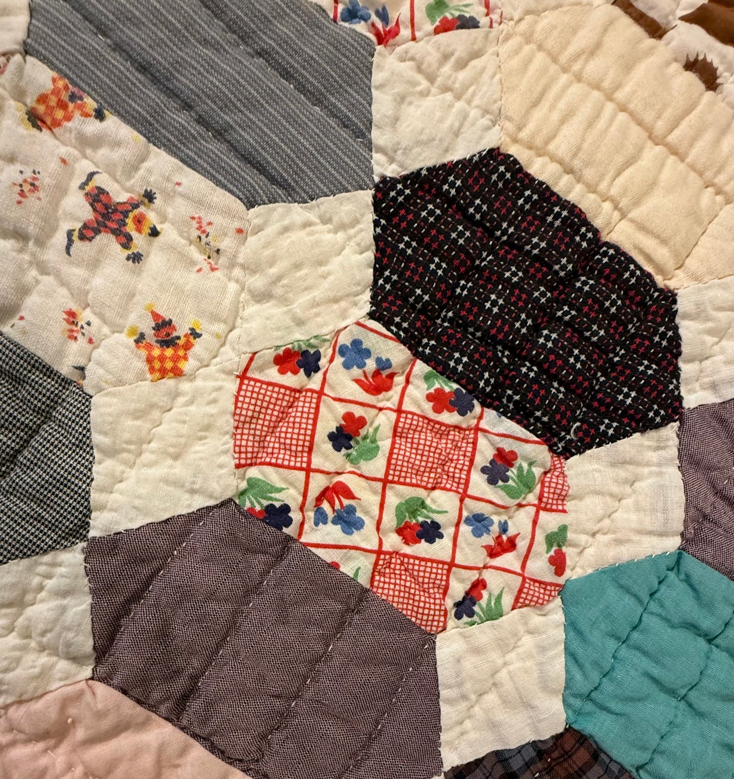 Scrappy Stained Glass Quilt