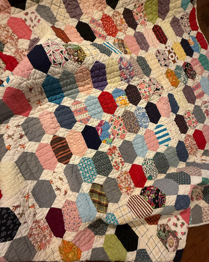Scrappy Stained Glass Quilt