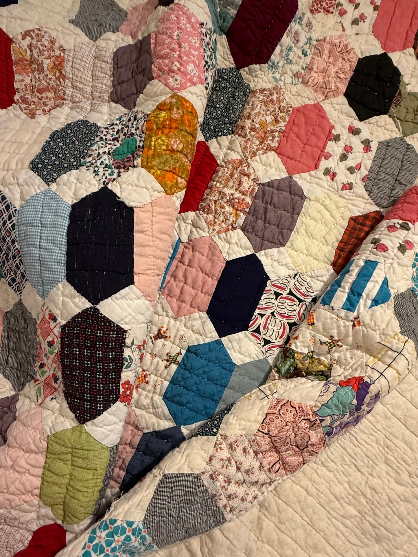 Scrappy Stained Glass Quilt