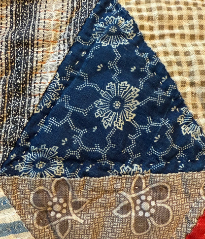 Scrappy One Patch Triangles Quilt