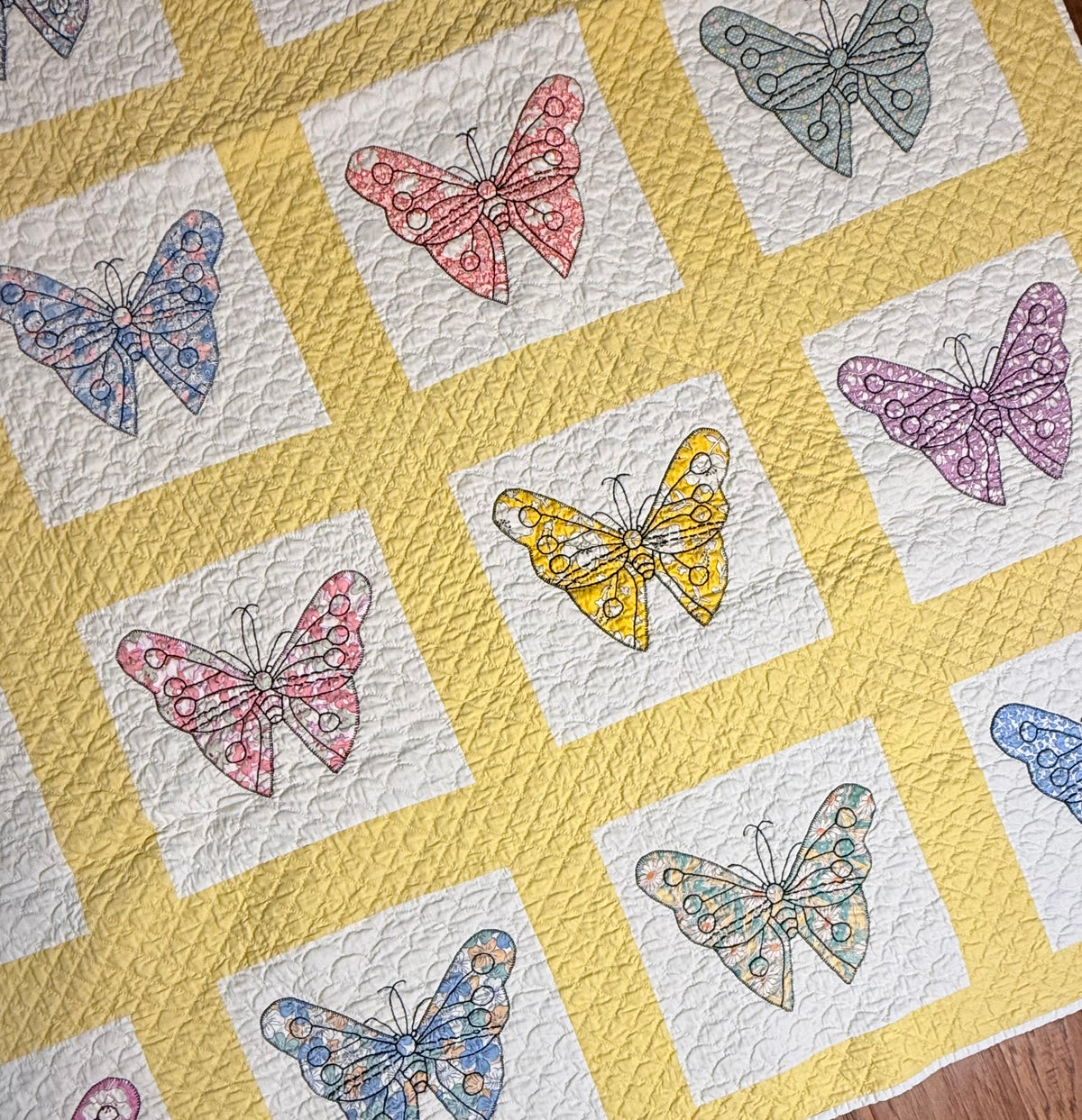 The Dolly Quilt .. Love Is Like A Butterfly/Butterfly Quilt