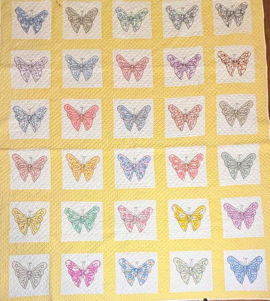 The Dolly Quilt .. Love Is Like A Butterfly/Butterfly Quilt