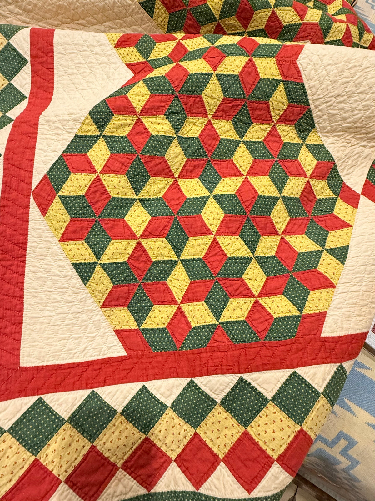 Incredible Early Cluster of Small Scale Stars in a Hexagon Quilt