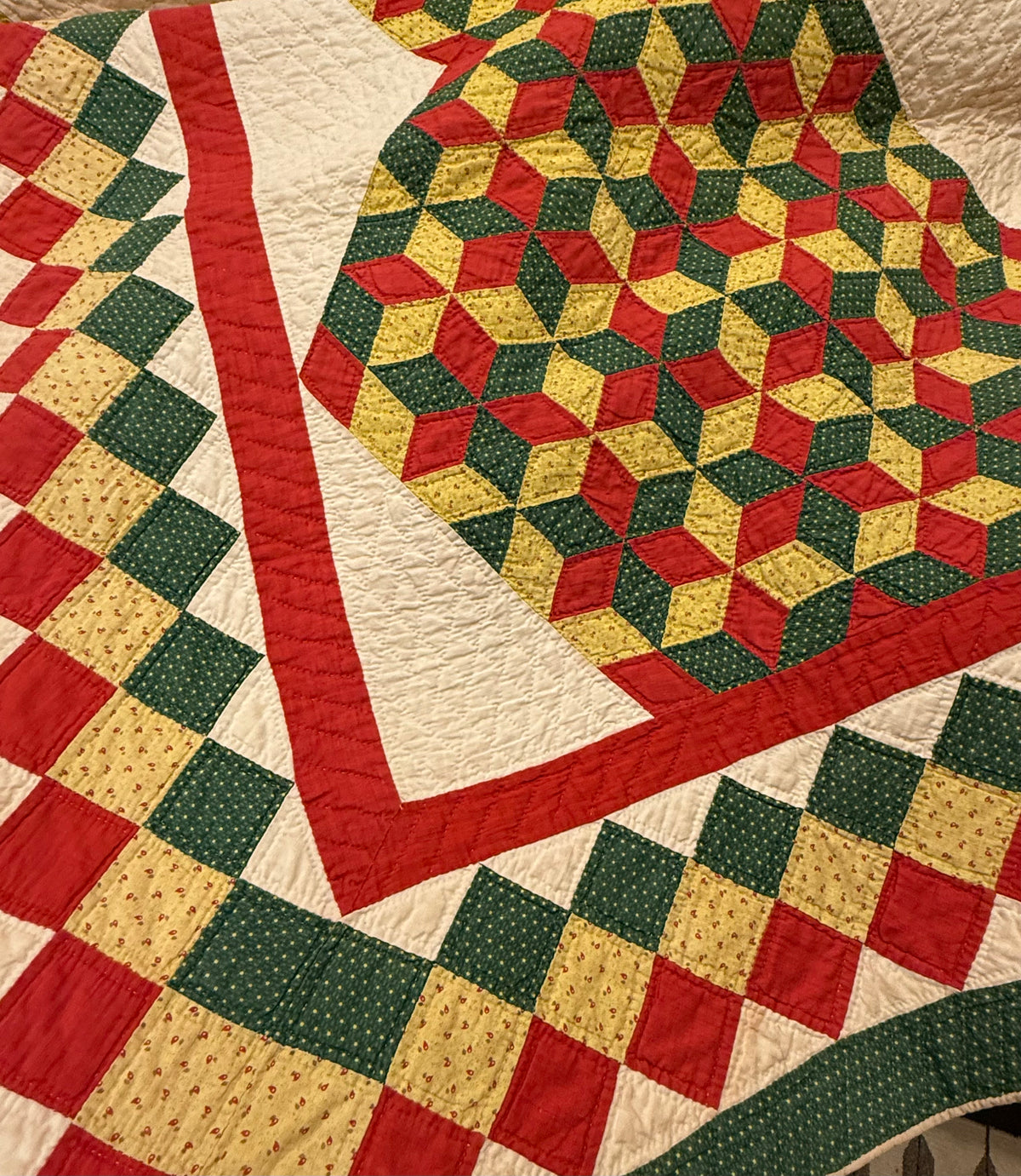 Incredible Early Cluster of Small Scale Stars in a Hexagon Quilt