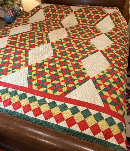 Incredible Early Cluster of Small Scale Stars in a Hexagon Quilt