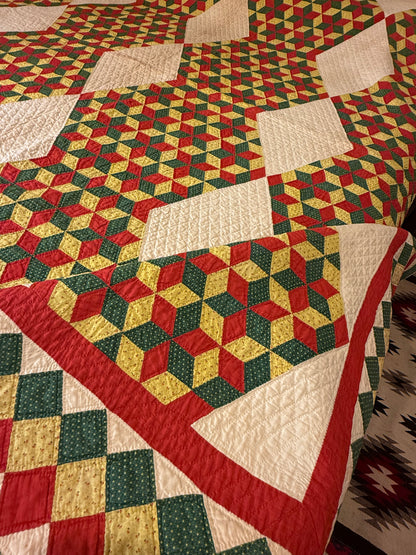 Incredible Early Cluster of Small Scale Stars in a Hexagon Quilt