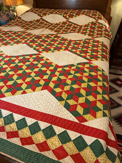 Incredible Early Cluster of Small Scale Stars in a Hexagon Quilt