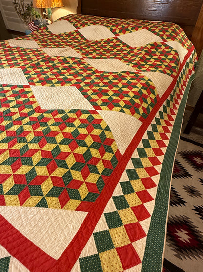 Incredible Early Cluster of Small Scale Stars in a Hexagon Quilt