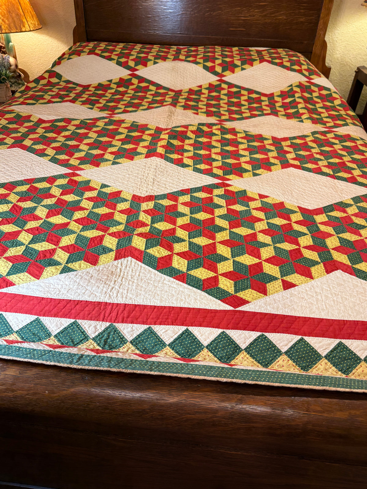 Incredible Early Cluster of Small Scale Stars in a Hexagon Quilt