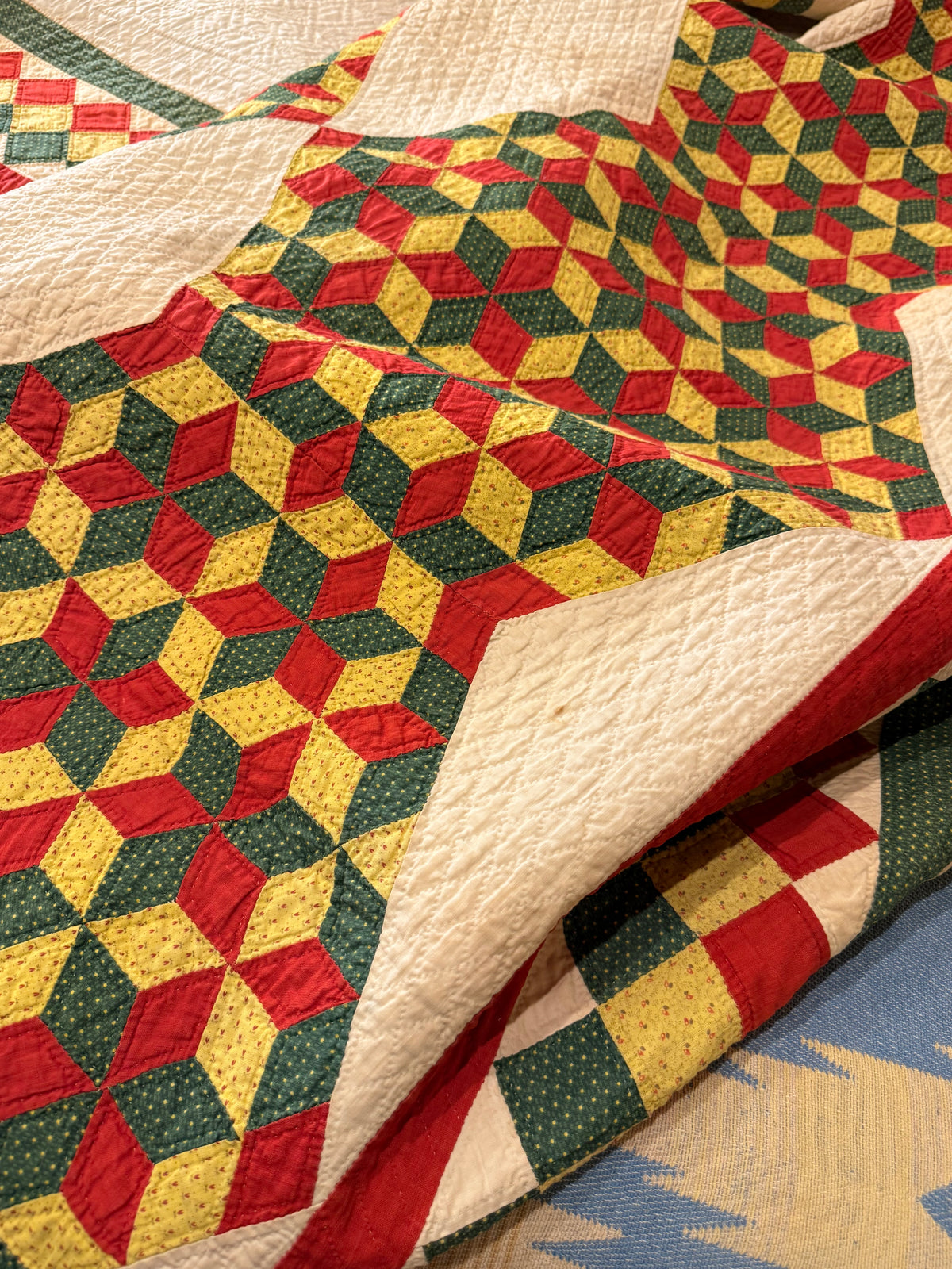 Incredible Early Cluster of Small Scale Stars in a Hexagon Quilt