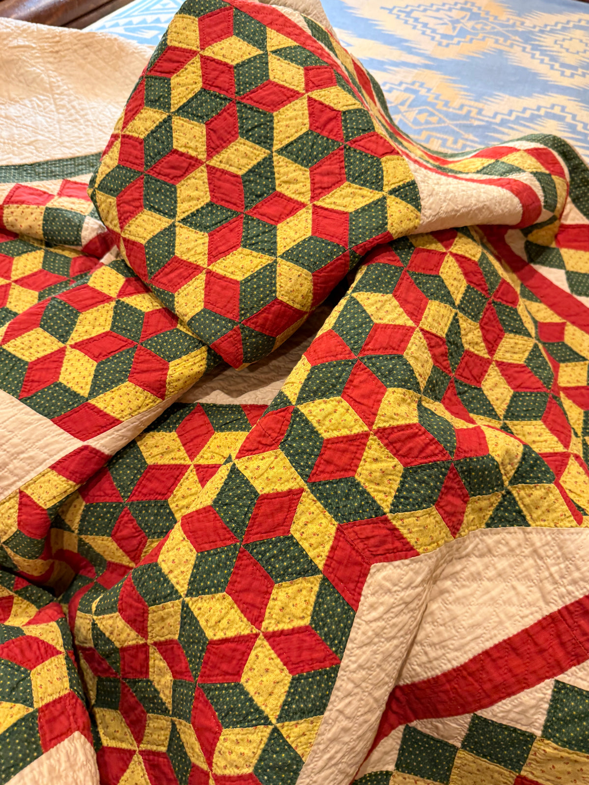 Incredible Early Cluster of Small Scale Stars in a Hexagon Quilt