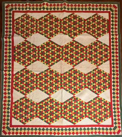 Incredible Early Cluster of Small Scale Stars in a Hexagon Quilt