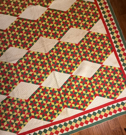 Incredible Early Cluster of Small Scale Stars in a Hexagon Quilt