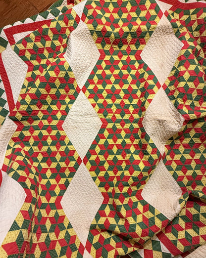 Incredible Early Cluster of Small Scale Stars in a Hexagon Quilt
