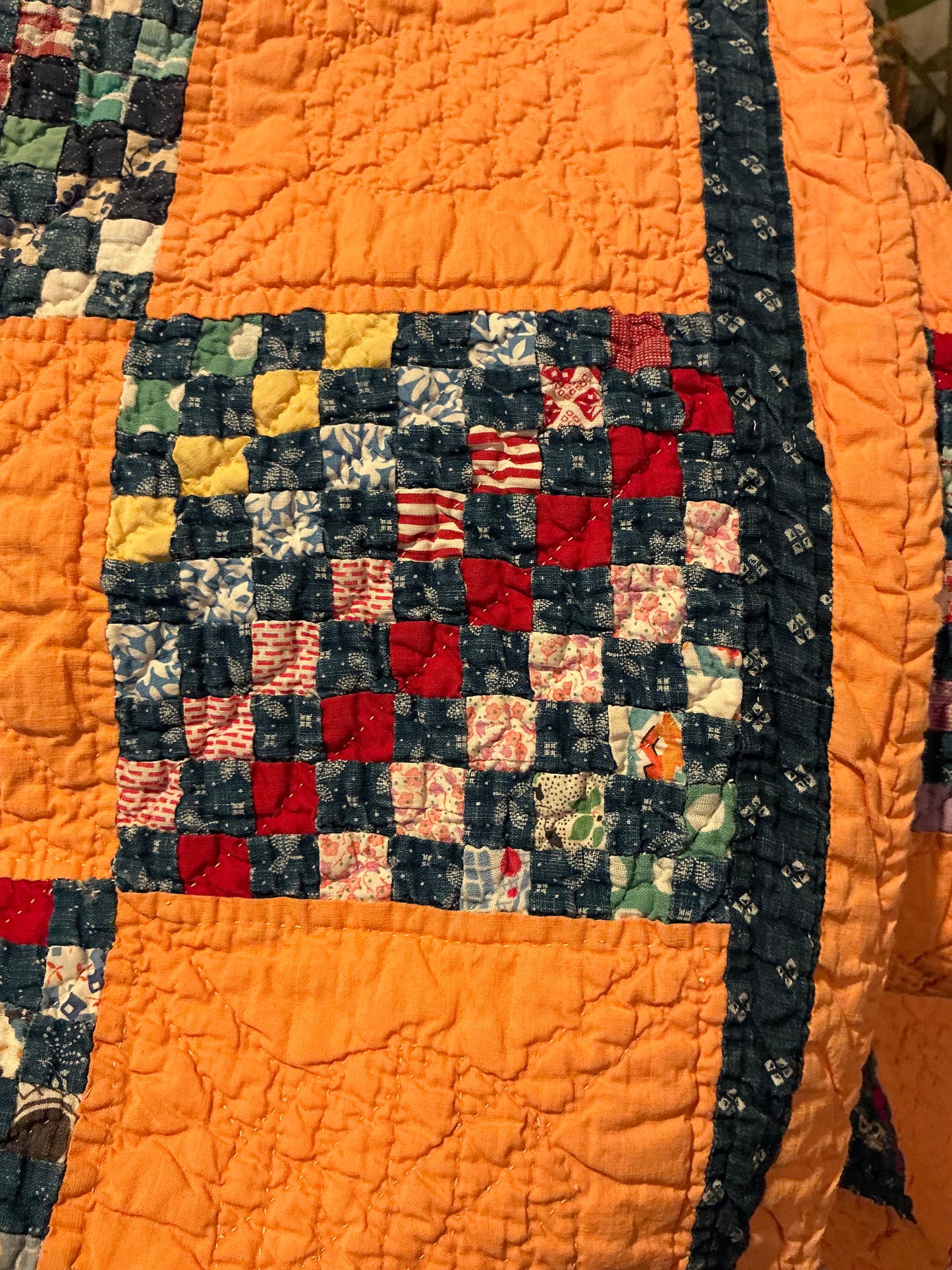 Outstanding Miniature Scale Patchwork Quilt