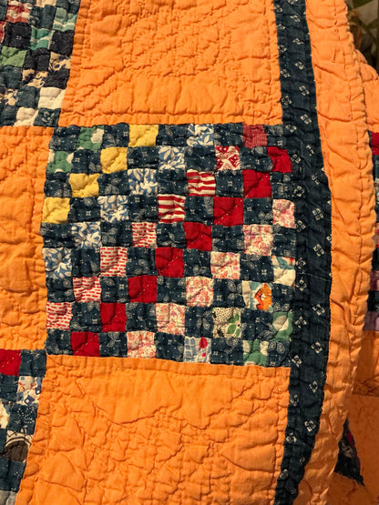 Outstanding Miniature Scale Patchwork Quilt