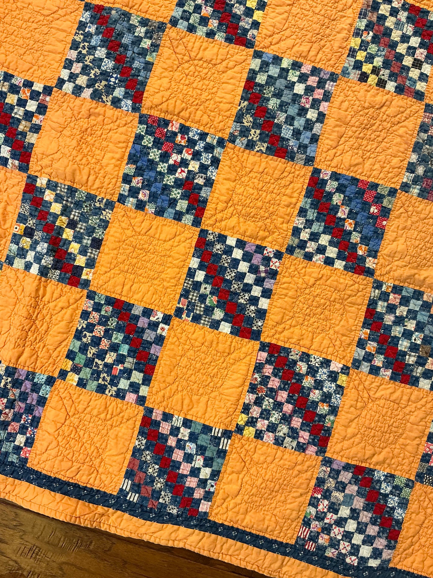 Outstanding Miniature Scale Patchwork Quilt