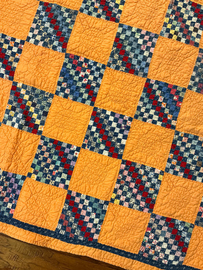 Outstanding Miniature Scale Patchwork Quilt