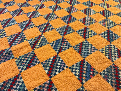 Outstanding Miniature Scale Patchwork Quilt