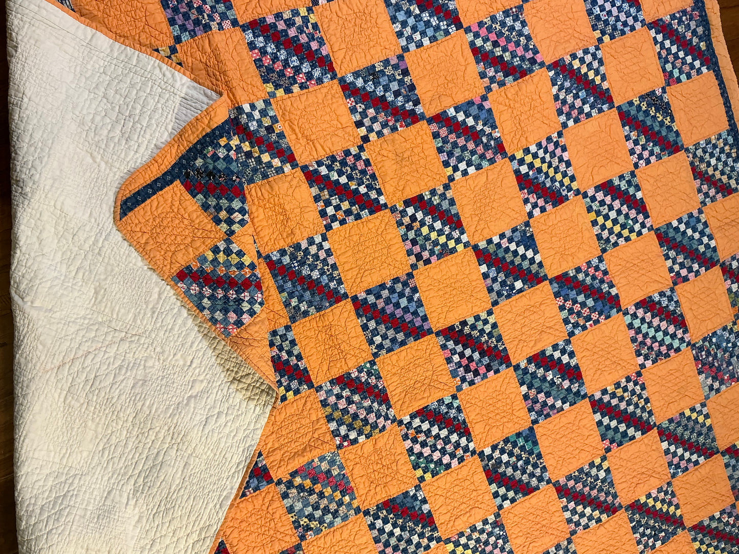 Outstanding Miniature Scale Patchwork Quilt