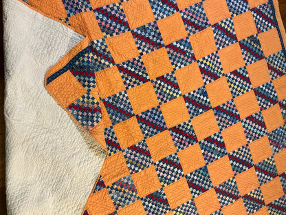 Outstanding Miniature Scale Patchwork Quilt