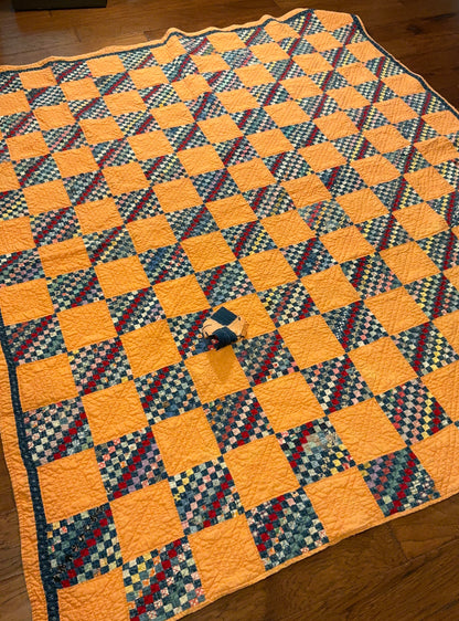 Outstanding Miniature Scale Patchwork Quilt