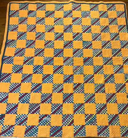 Outstanding Miniature Scale Patchwork Quilt