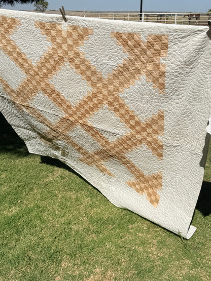 Triple Irish Chain Quilt