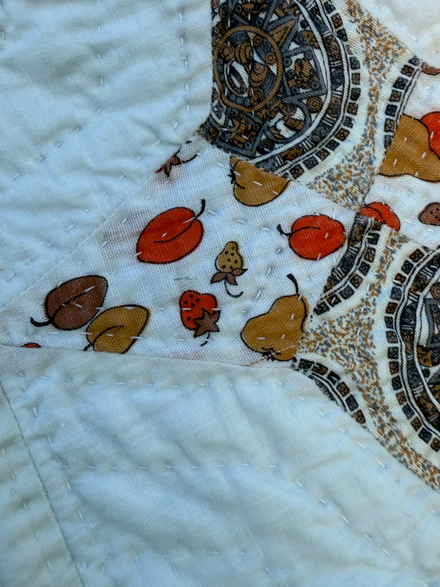 Scrappy Periwinkle Stars Quilt