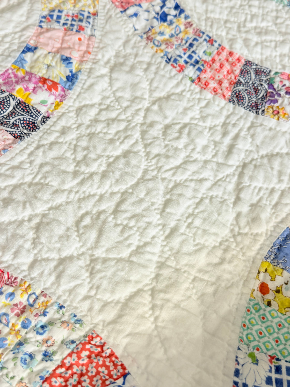Incredible Double Wedding Ring Quilt