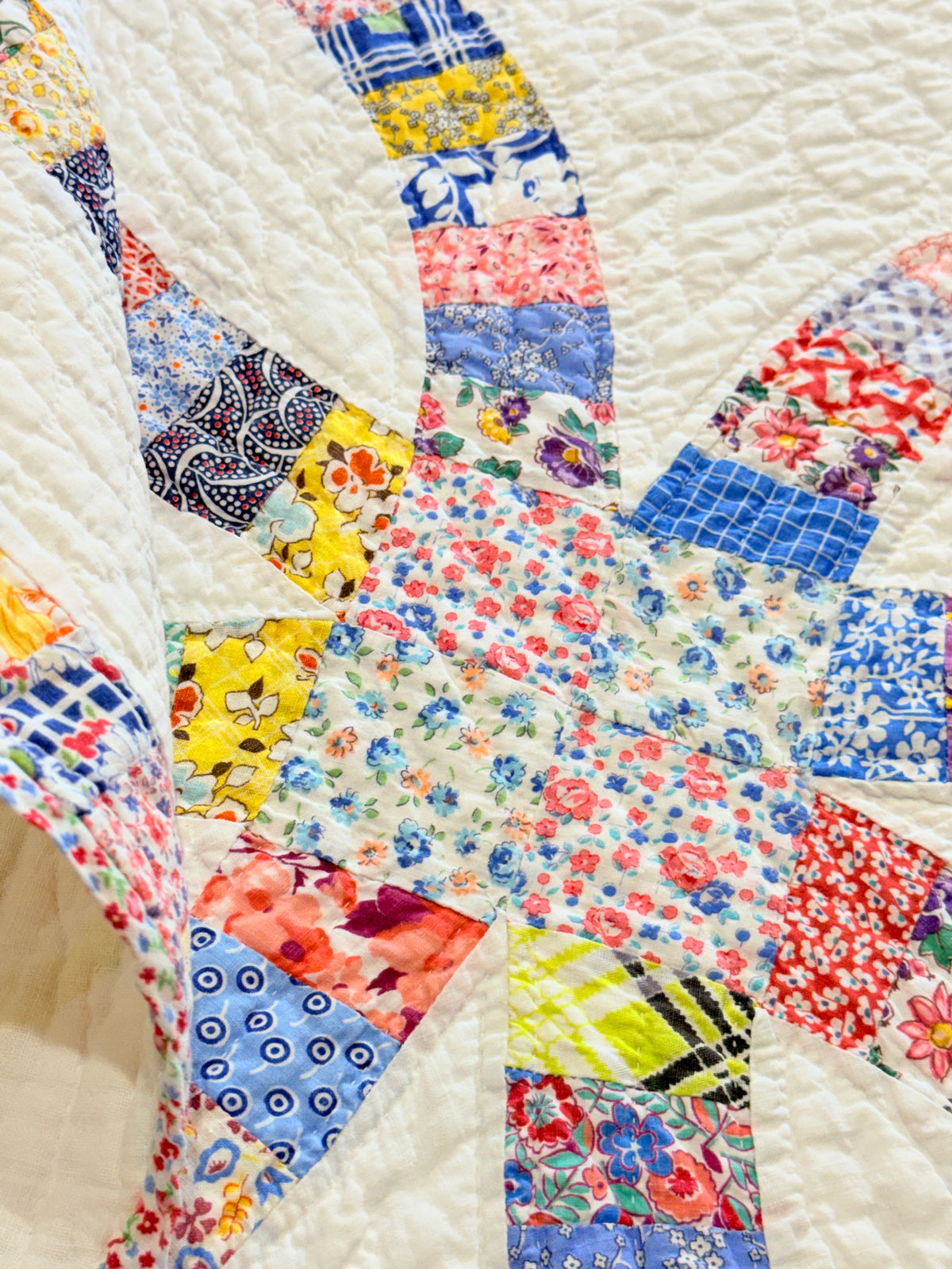 Incredible Double Wedding Ring Quilt