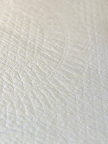Bridal White on White Quilt