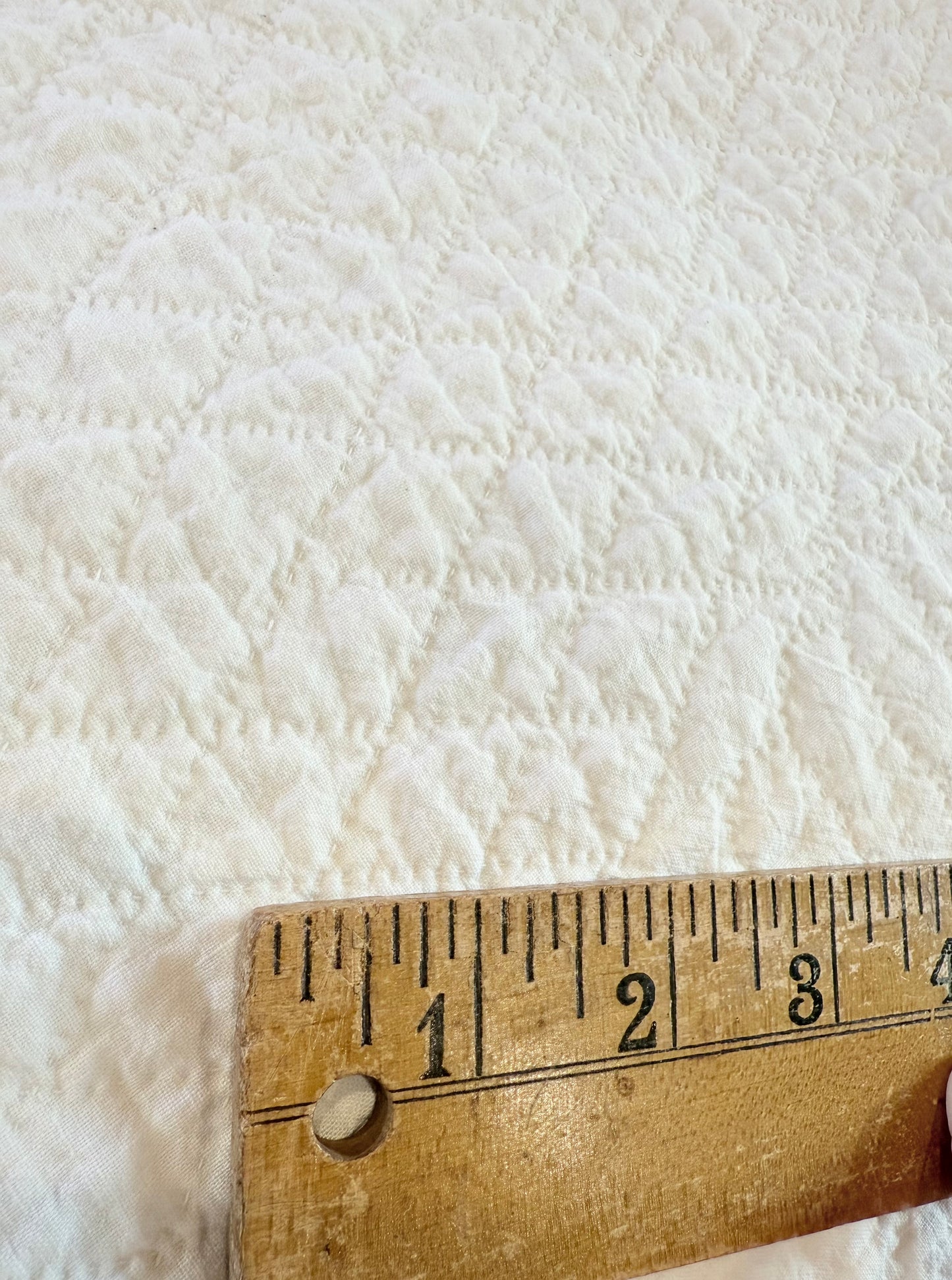 Bridal White on White Quilt
