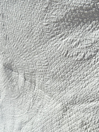 Bridal White on White Quilt