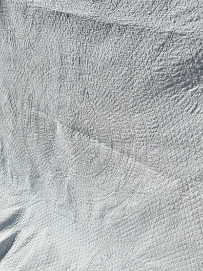 Bridal White on White Quilt