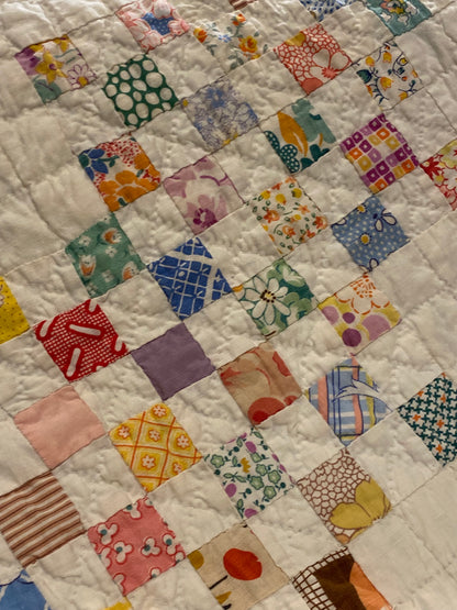 Small Scale 3/4 Inch Multi Chain Quilt