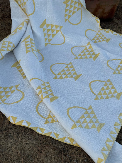 Cherry Basket Quilt with Border