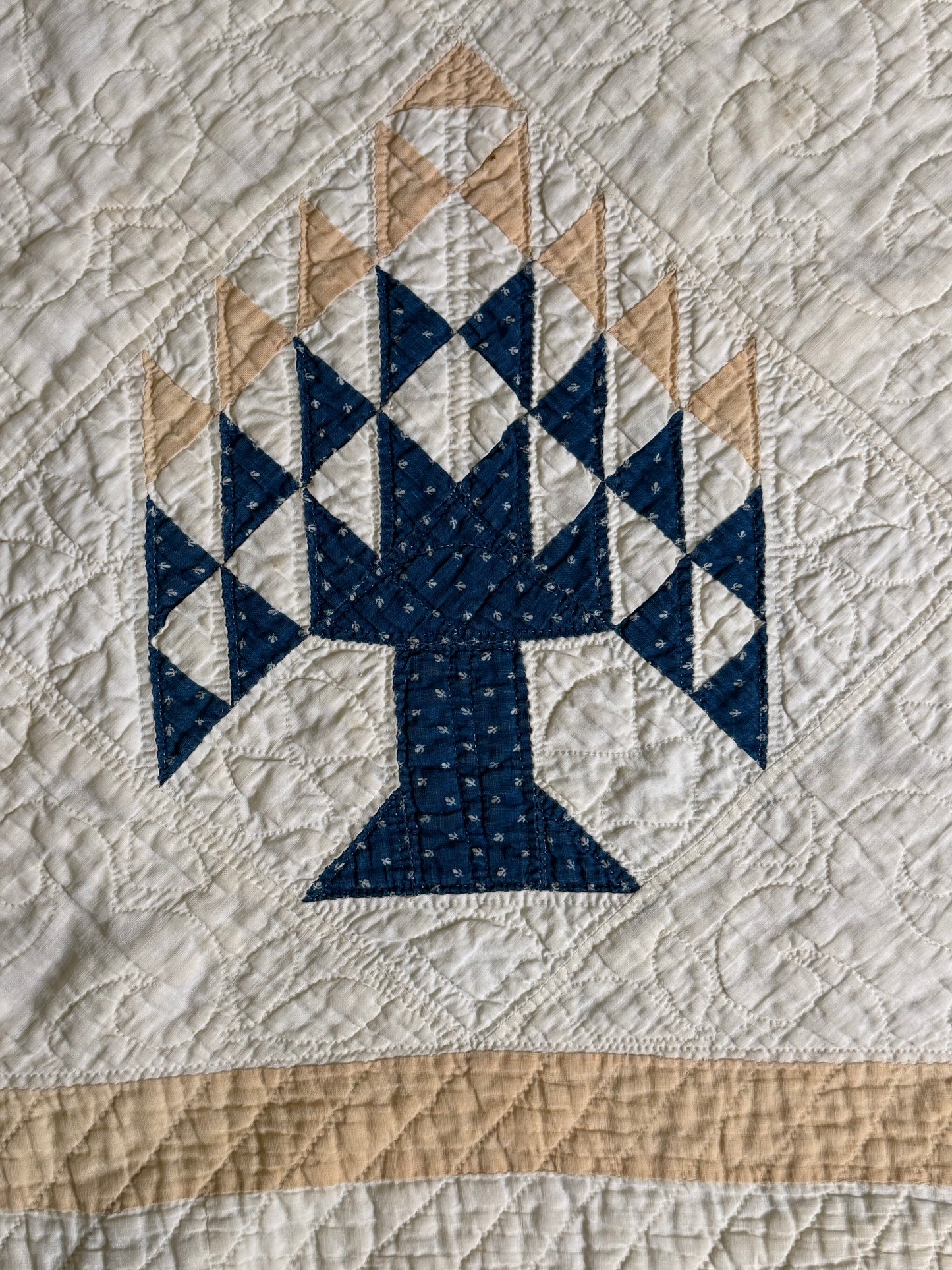 Tree of Life Antique Quilt