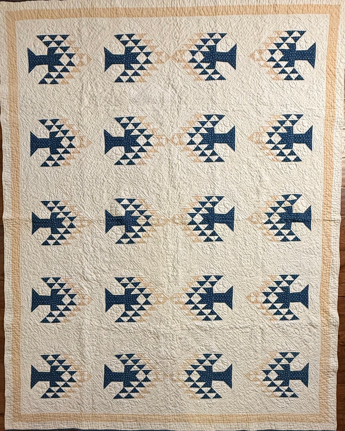 Tree of Life Antique Quilt